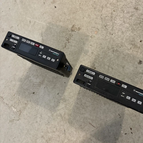 Motorola XTL5000 Radio Control Unit w/ Astro Control Head* Lot Of 2 GOVT STOCK!