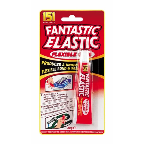 Fantastic Elastic Flexible Glue Water Resistant Bonds Seals Adhesive Shoe Repair