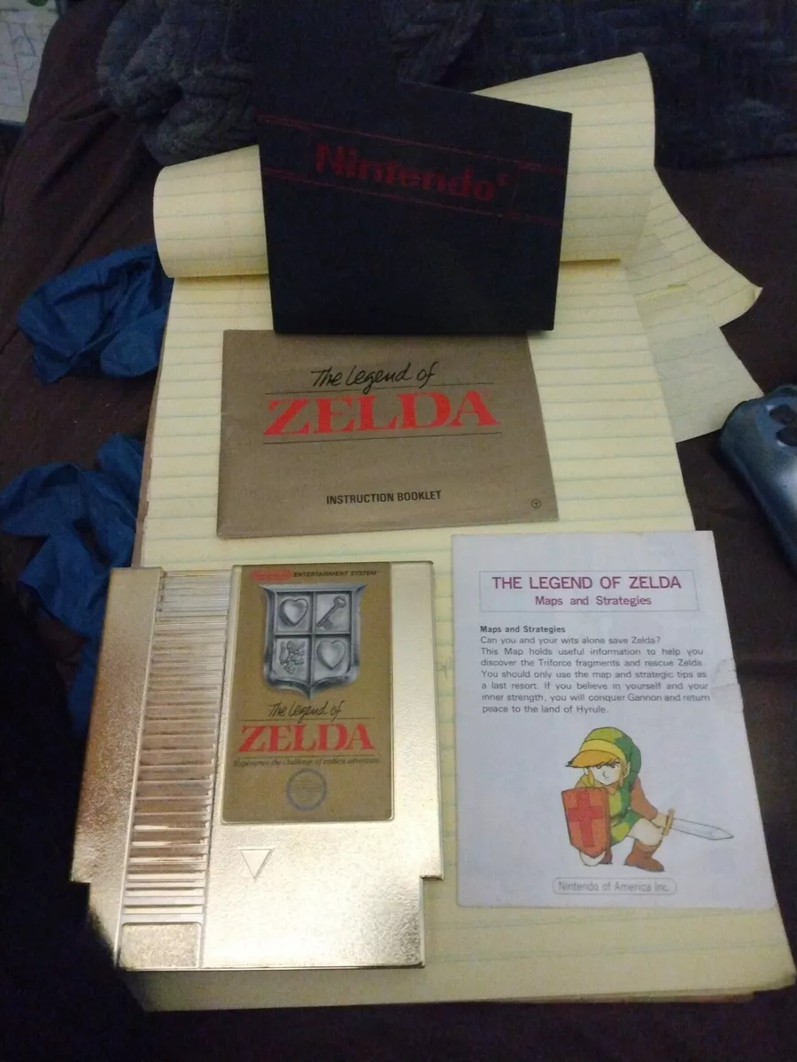 Legend of Zelda (Gold 5-screw) NES