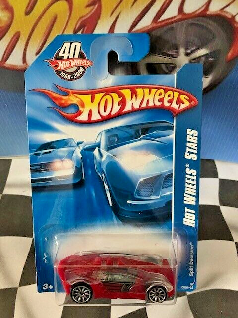 Hot Wheels 2008 All Stars 19/36 059 Split Decision RED 10sp