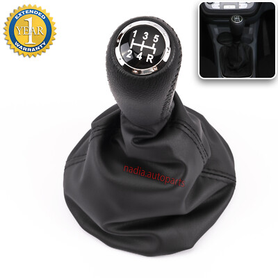 Pomello Cambio Per Fiat Punto 188 - Nero, 5 Marce, Materiale ABS - Foto 2