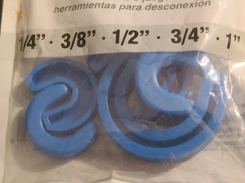 Jones Stephens C77488LF 1/4" - 1" PlumBite Push On Removal Tool Set - Picture 2 of 4