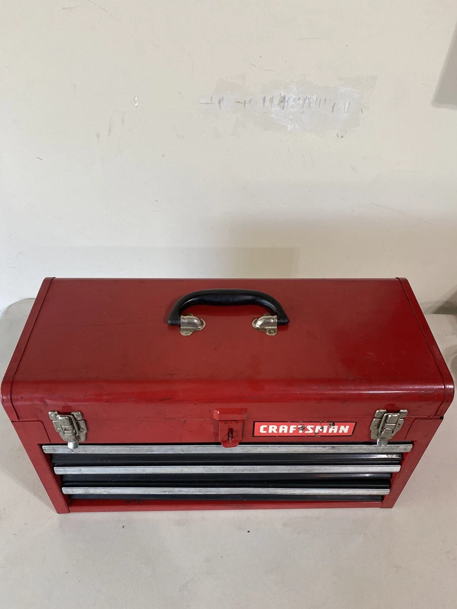 Craftsman three drawer toolbox deals