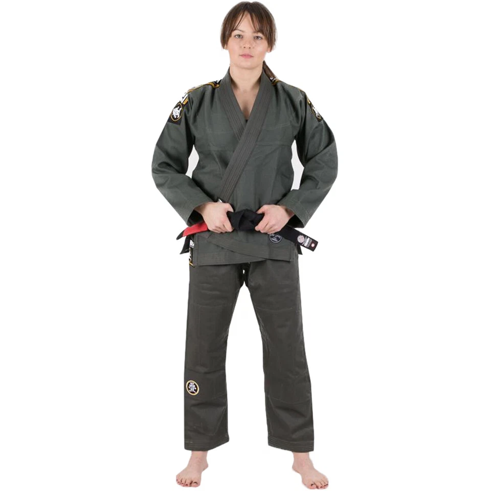 Ropa de lucha Tatami para mujer Nova Absolute BJJ Gi - caqui Foto 2 de 3