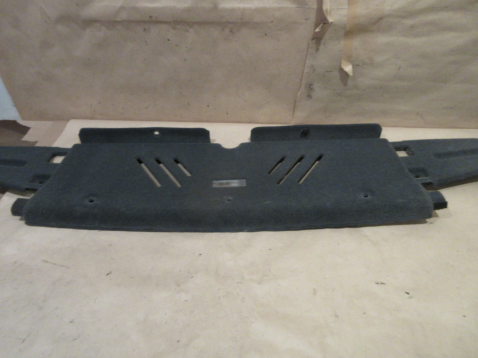 Maserati Quattroporte Trunk Trim Upper Back Wall Carpet Panel - P/N 981306900