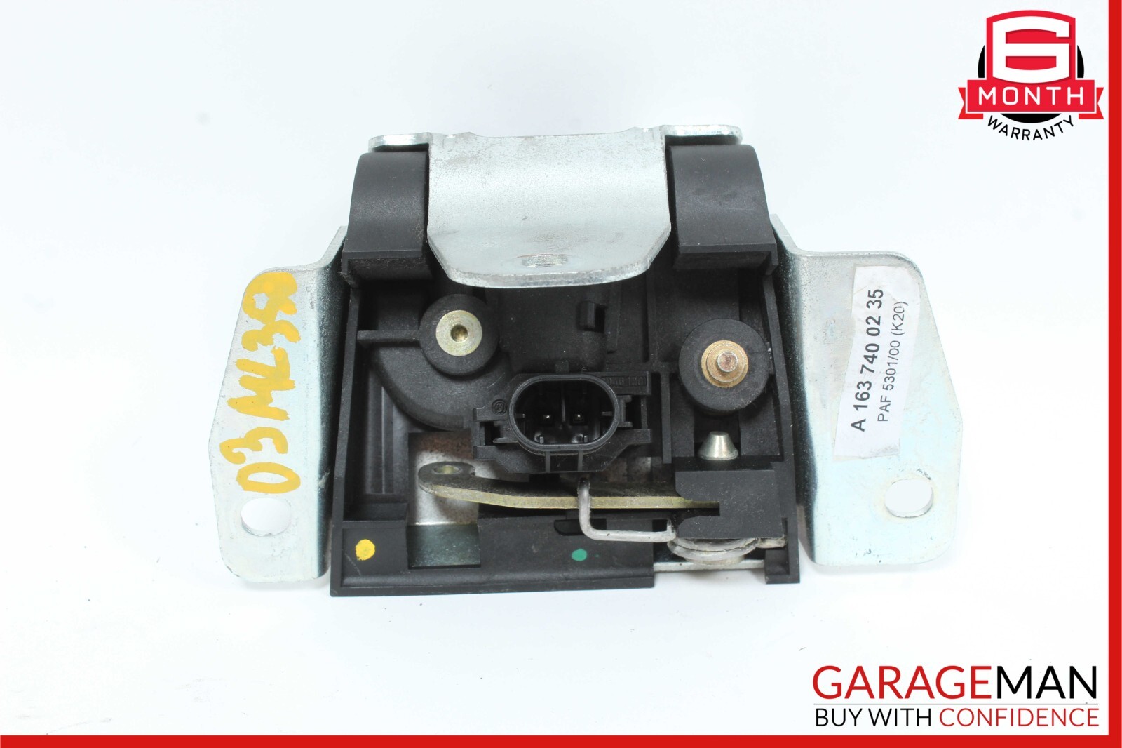 9805 Mercedes W163 ML350 ML500 Trunk Lid Tailgate Lock Latch Actuator