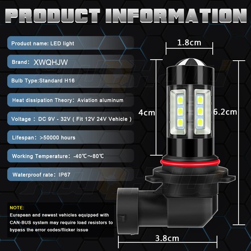 2 lampadine Super LED per Deere XUV560 S4 Gator Utility Vehicle PC12783 lampadina - Foto 11 di 15