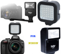 PRO FLASH 36 LED LIGHT FOR NIKON DSLR D3000 D3100 D3300 D5000 D5100 D5200 D40