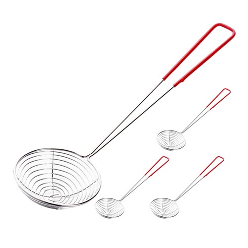 4 Pcs Hot Pot Colander Strainer Skimmer Food Kitchen Strainers Frying Spoon - Picture 8 of 12
