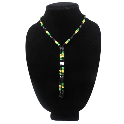 Reggae Magnet Bracelet Necklace Anket Roots Jah Rasta Jamaica Bob Reggae 1sz Fit - Picture 4 of 4