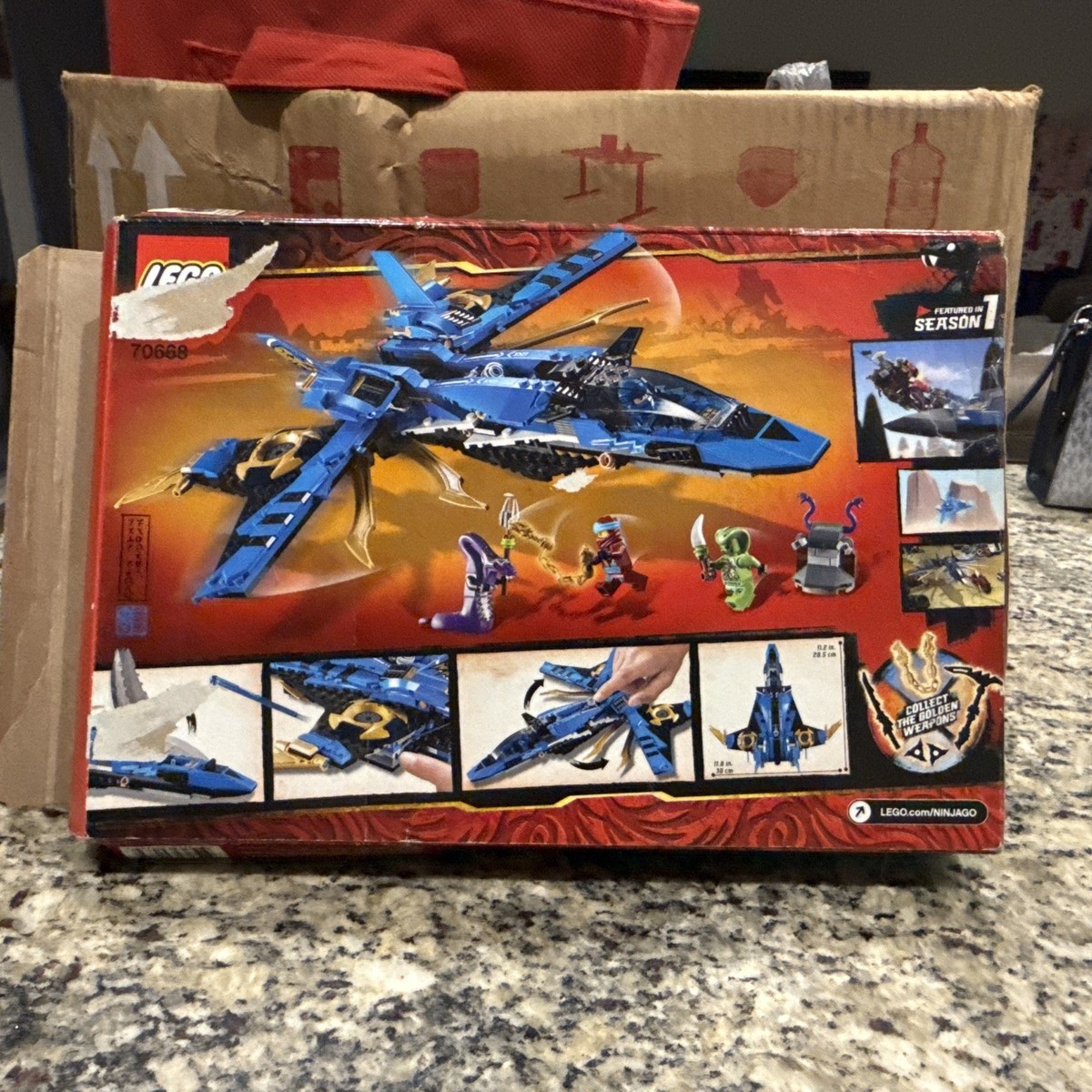 LEGO NINJAGO Jay's Storm Fighter 70668 - Only Jay Minifigure and