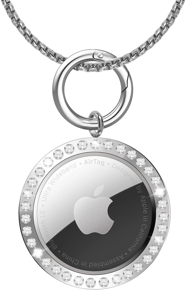 airtag necklace gps pendant for child