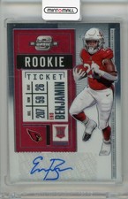 2020 Panini Contenders Optic Eno Benjamin Rookie Ticket Autographs