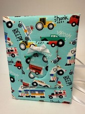 Trains Trucks and Tractors Photo Album -Holds 100 4x6 Photos - Handmade