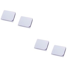  Set of 2 Vorhangklammern Winddichte Dusche Selbstklebender Duschvorhanghalter