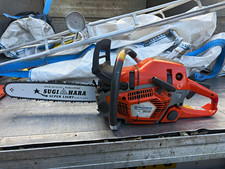 Husqvarna 550 XP Petrol Chainsaw w/ Chain Brake & Sugi Hara Super Light Bar
