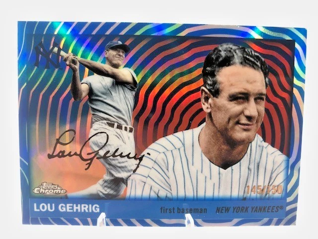 Topps Lou Gehrig ungraded Baseball Sports Trading Cards