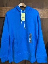 All in Motion Blue Cotton Fleece Hoodie size M Unisex
