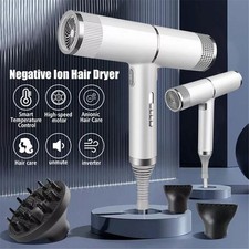 Pro Hair Dryer 2000W Fast Drying Ionic Hairdryer with Diffuser Hairdryer UK-Plug