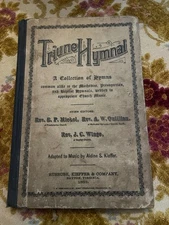 Triune Hymnal Collection Of Hymns 1883 Hardback