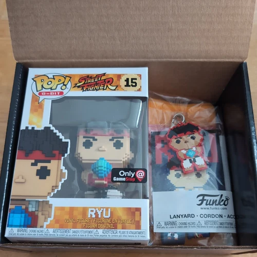 Ryu FUNKO POP 8-Bit Street Fighter 2017 Black Friday Box MIB NEW #15