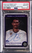 2023 Topps Finest UEFA Club Competitions Marks of Excellence Autographs Jude ...