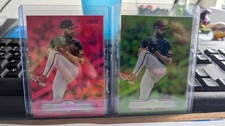 2025 Stadium Club Spencer Strider Pink & Lime Green #90 Braves MLB