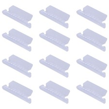 Plastic Merchandise Sign Display Clip Label Holder Holding Clamp