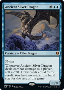 Ancient Silver Dragon 056/361 Commander Legends: Battle for Baldur's Gate