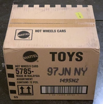 Hot Wheels 5785-97JN NY US Short Card Factory Sealed Case 72