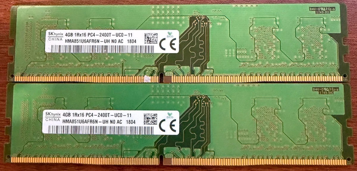 Las mejores ofertas en Hynix PC4-19200 (DDR4-2400) velocidad de