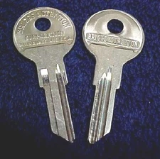 (2) NOS Briggs & Stratton Key Blanks Willys Jeep 1946-1975