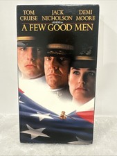 A FEW GOOD MEN VHS 1993 Jack Nicholson Tom Cruise  Demi Moore.
