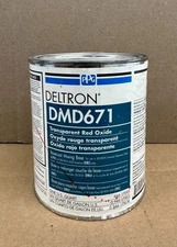 PPG Deltron DMD671 Transparent Red Oxide – Basecoat Mixing Base – 1 Quart
