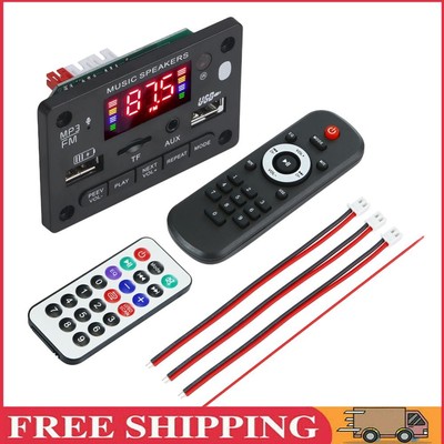 80W Amplifier Audio Module DC 7V-23V Bluetooth-Compatible 5.0 Charging Recording