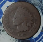 1873 Indian cent  {{{1A60