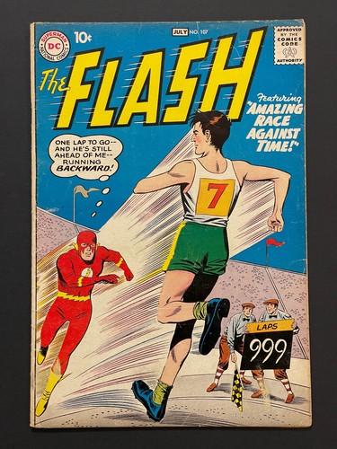 The Flash #107 [1959] 2nd issue of Gorilla Grodd Trilogy VG 4.0