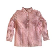 J Crew Summer Floral Popover Blouse Red Pink ...