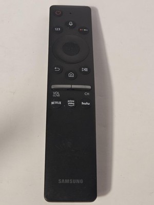 Samsung BN59-01312G Smart Voice Remote Controller Black Netflix Hulu Prime Video