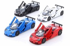 Kinsmart 1995 McLaren F1 GTR Diecast Toy Car Red 1:34 Scale