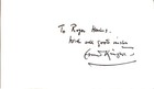 ESMOND KNIGHT (+1987)  - Actor - Black Narcissus / Doctor Who -Autograph & Photo — photo 1