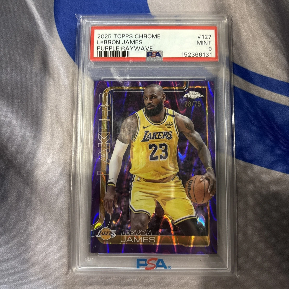 Topps LeBron James 9 Graded Basketball Sports Trading Cards