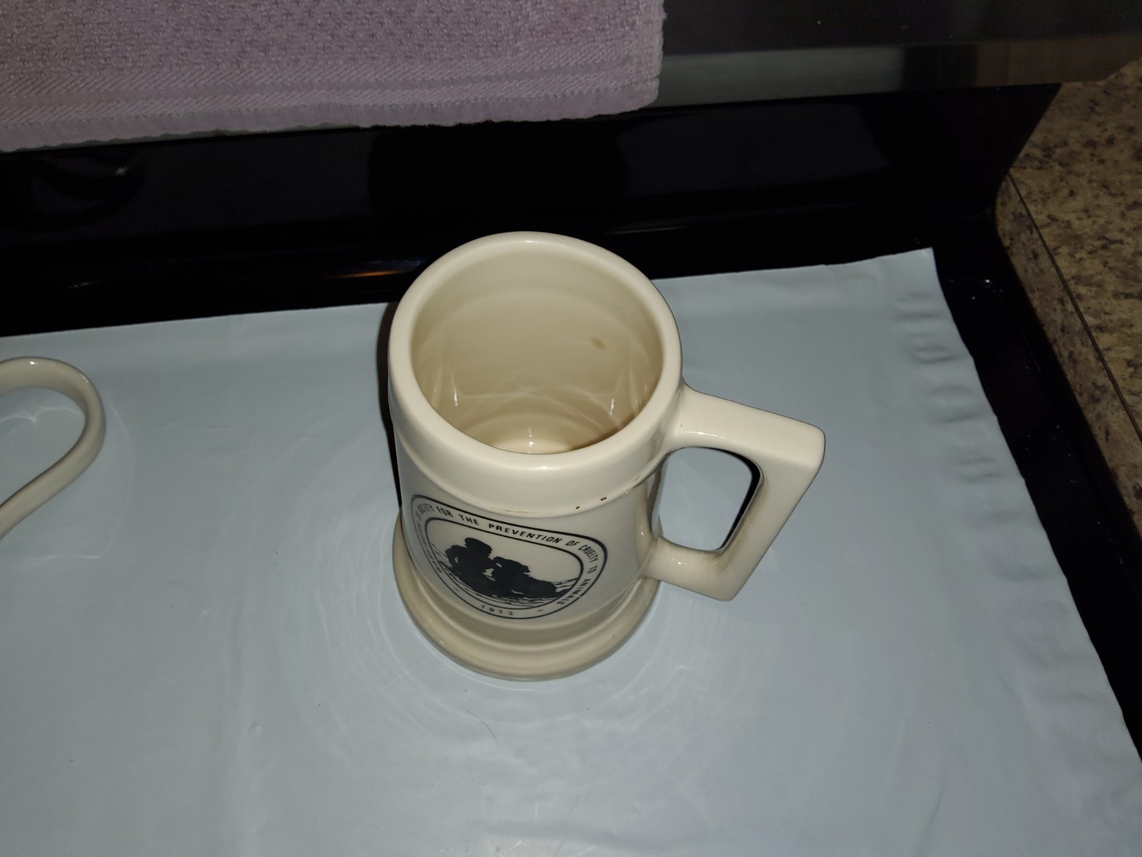 One Beer Stein, One Pottery Mug, One Norman Rockwell Coffee Cup