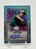 Ryan Sloan #/10 AUTO: 2025 Leaf Vivid Baseball -Aqua Sparkle -Mariners