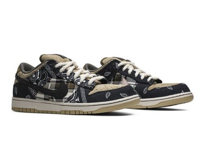Nike Dunk Low Premium QS SB x Travis Scott Cactus Jack. Mens 11
