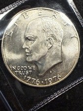1976-S BICENTENNIAL 40% SILVER UNCIRCULATED IKE EISENHOWER DOLLAR FREE SHIPPING!