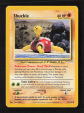Shuckle Common Unlimited Neo Revelation 51/64 HP Pokémon TCG