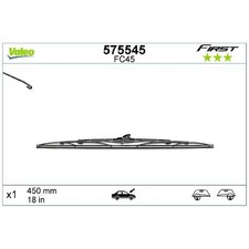 Scheibenwischer hinten für Chevrolet Lacetti J200 | 307401