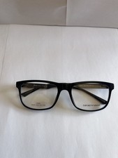 EMPORIO ARMANI Black  Eyeglasses Frame with Dark Grey Arms