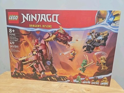 LEGO NINJAGO Heatwave Transforming Lava Dragon 71793 Building Toy Set New Gift